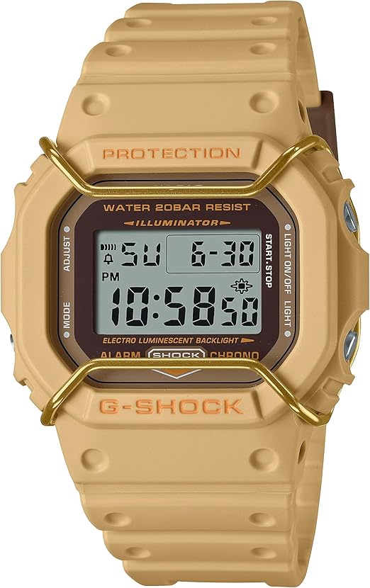 Casio G - Shock Watch - DW - 5600PT - 5DR Clear Dial, Brown Band - Al Kabayel Discount CentreCasio G - Shock Watch - DW - 5600PT - 5DR Clear Dial, Brown BandWatchesCASIOAl Kabayel Discount Centre
