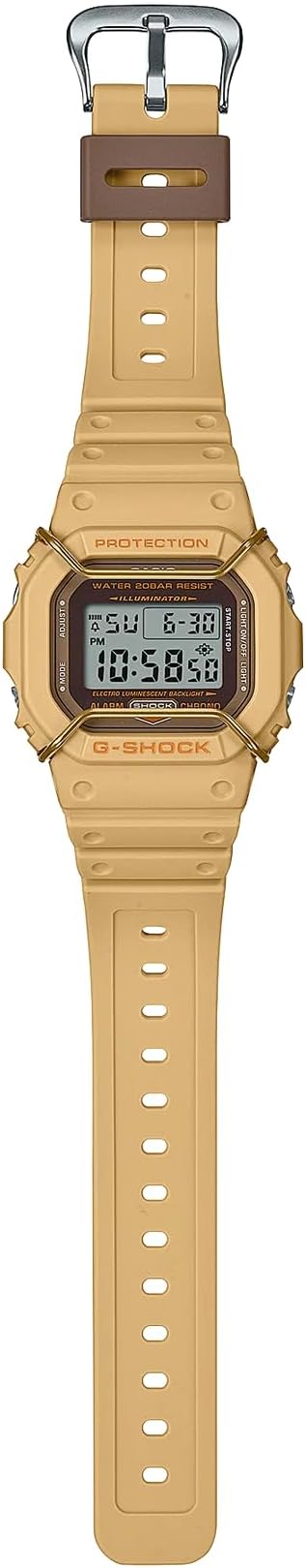 Casio G - Shock Watch - DW - 5600PT - 5DR Clear Dial, Brown Band - Al Kabayel Discount CentreCasio G - Shock Watch - DW - 5600PT - 5DR Clear Dial, Brown BandWatchesCASIOAl Kabayel Discount Centre