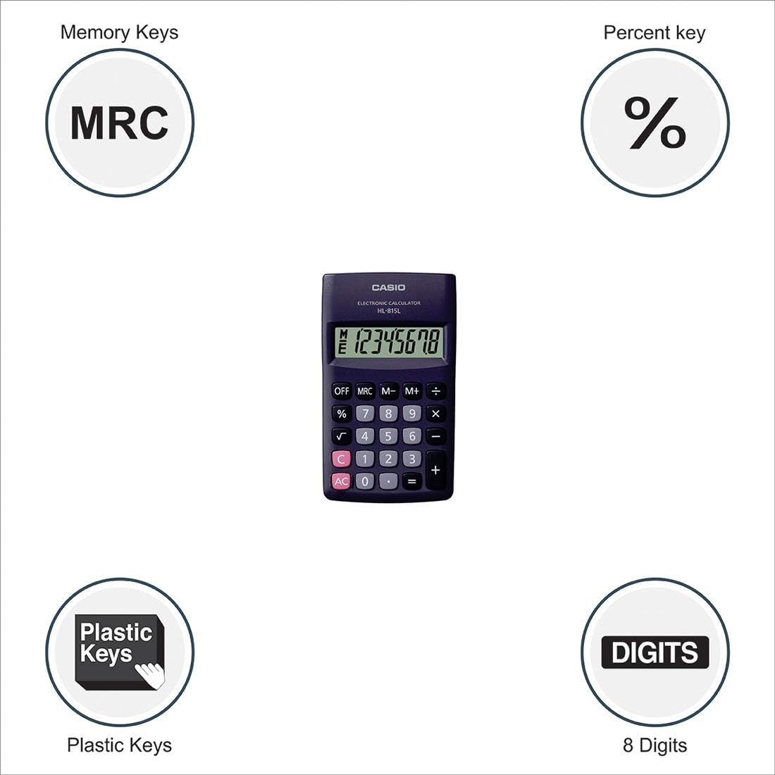 Casio HL 815LBK Portable Calculator Screen Size 3.4 Inches - Al Kabayel Discount CentreCasio HL 815LBK Portable Calculator Screen Size 3.4 InchesCalculatorsCASIOAl Kabayel Discount Centre
