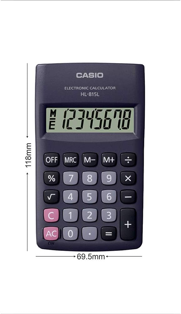 Casio HL 815LBK Portable Calculator Screen Size 3.4 Inches - Al Kabayel Discount CentreCasio HL 815LBK Portable Calculator Screen Size 3.4 InchesCalculatorsCASIOAl Kabayel Discount Centre