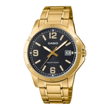 Casio Men's Enticer Black Dial Gold - Tone Stainless Steel Watch - MTP - V004G - 1BUDF - Al Kabayel Discount CentreCasio Men's Enticer Black Dial Gold - Tone Stainless Steel Watch - MTP - V004G - 1BUDFWatchesCASIOAl Kabayel Discount Centre