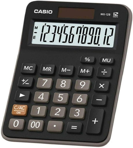 Casio MX - 12B Value Series Desk Top/Compact Desk Type Calculator - Al Kabayel Discount CentreCasio MX - 12B Value Series Desk Top/Compact Desk Type CalculatorCalculatorsCASIOAl Kabayel Discount Centre