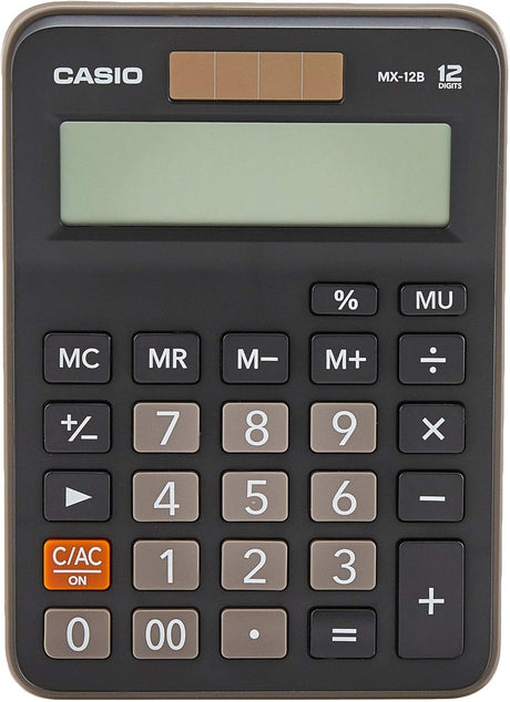 Casio MX - 12B Value Series Desk Top/Compact Desk Type Calculator - Al Kabayel Discount CentreCasio MX - 12B Value Series Desk Top/Compact Desk Type CalculatorCalculatorsCASIOAl Kabayel Discount Centre