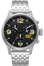 CAT Diam Chrono Black Dial Stainless Steel Bracelet Watch - Al Kabayel Discount CentreCAT Diam Chrono Black Dial Stainless Steel Bracelet WatchWatchesCATAl Kabayel Discount Centre