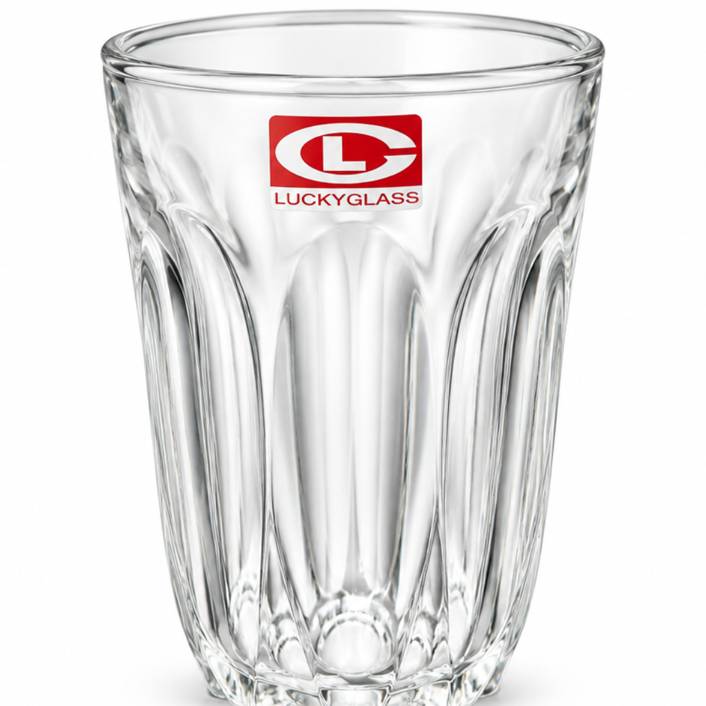 Luckyglass Lotus Glass Tumbler - 195ml