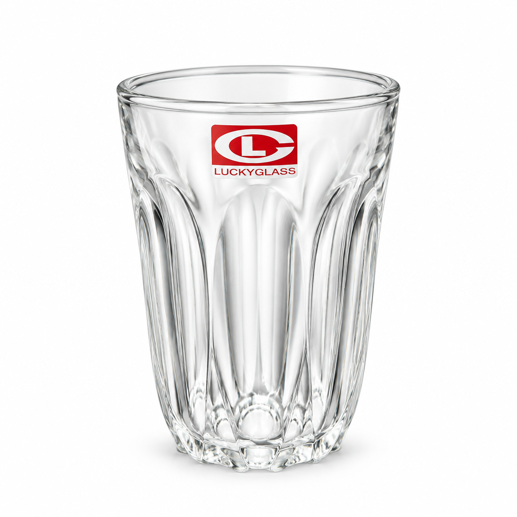 Luckyglass Lotus Glass Tumbler - 195ml