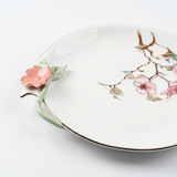 Angela Ceramic Plate Set 5 Piece Set - 20×18cm