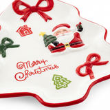 Ceramic Christmas Tree Candy Tray - 26cm