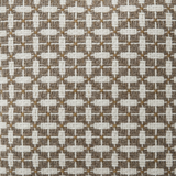 Woven Pattern Cushion Taupe Beige and Cream - 40cm