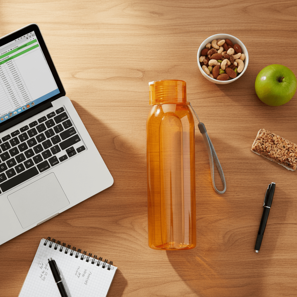 Cello Orange Lightweight Plastic Water Bottle for Daily Hydration – 1 Litre - Al Kabayel Discount CentreCello Orange Lightweight Plastic Water Bottle for Daily Hydration – 1 LitreWater BottlesCELLOAl Kabayel Discount Centre