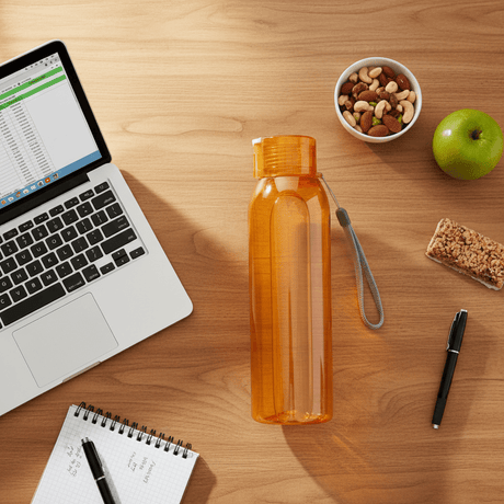 Cello Orange Lightweight Plastic Water Bottle for Daily Hydration – 1 Litre - Al Kabayel Discount CentreCello Orange Lightweight Plastic Water Bottle for Daily Hydration – 1 LitreWater BottlesCELLOAl Kabayel Discount Centre