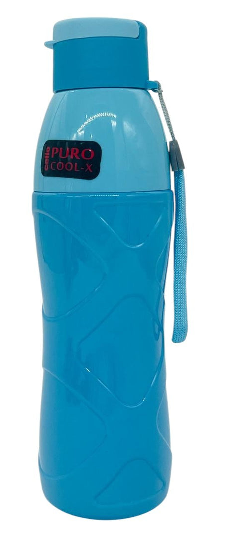Cello Puro Cool - X Plastic Water Bottle 600ml, Blue - CL1130 - Al Kabayel Discount CentreCello Puro Cool - X Plastic Water Bottle 600ml, Blue - CL1130Water BottlesCELLOAl Kabayel Discount Centre
