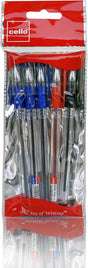 Cello Soft Tip Ball Pen 0.7mm | 5 - Piece Assorted Set (3 Blue, 1 Black, 1 Red) - Al Kabayel Discount CentreCello Soft Tip Ball Pen 0.7mm | 5 - Piece Assorted Set (3 Blue, 1 Black, 1 Red)Pens, Pencils & MarkersCELLOAl Kabayel Discount Centre