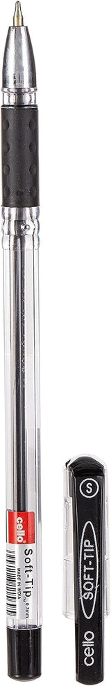 Cello Soft Tip Ball Pen 0.7mm – Black | Pack of 5 - Al Kabayel Discount CentreCello Soft Tip Ball Pen 0.7mm – Black | Pack of 5Pens, Pencils & MarkersCELLOAl Kabayel Discount Centre
