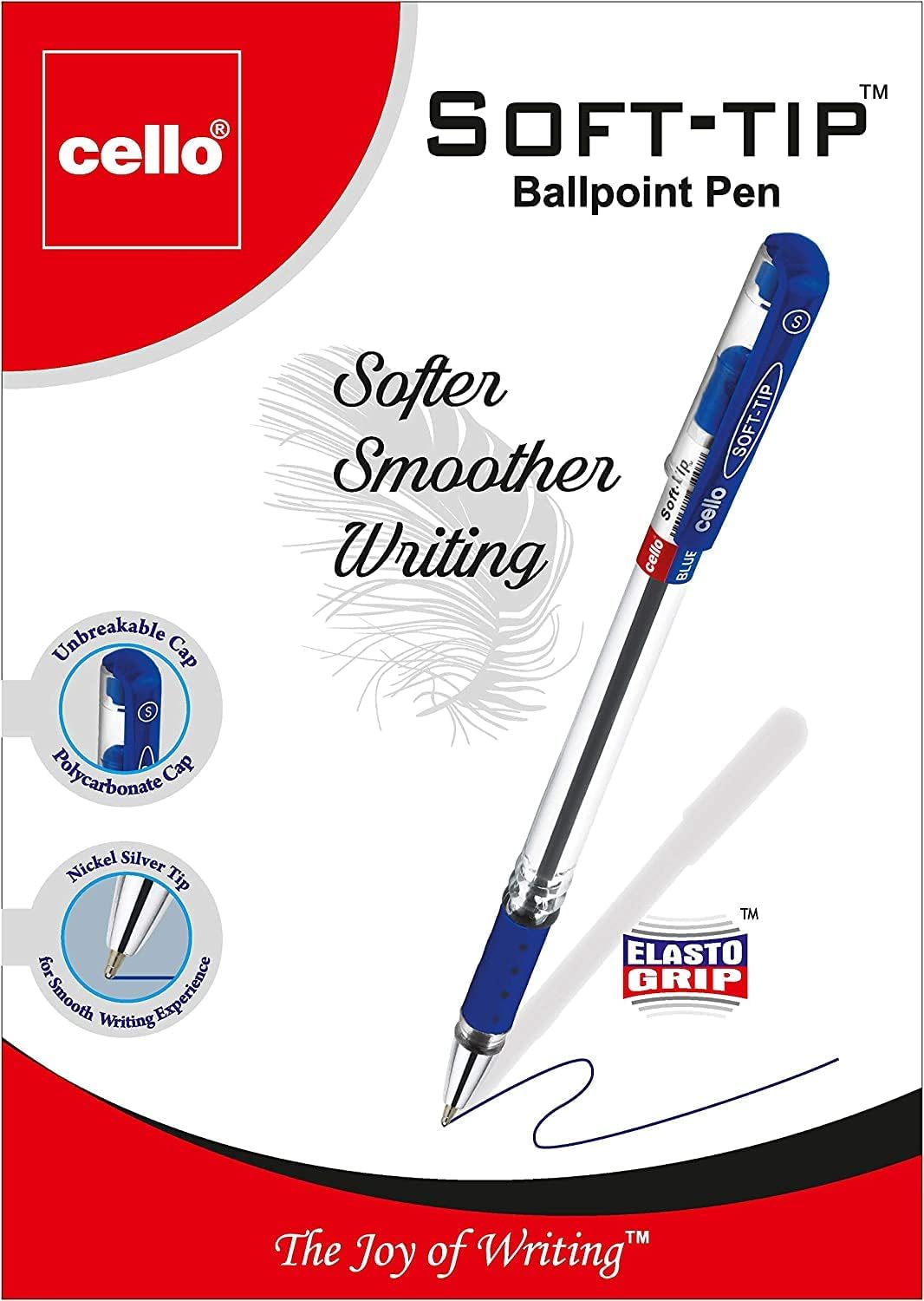 Cello Soft Tip Ball Pen 0.7mm – Blue | Pack of 5 - Al Kabayel Discount CentreCello Soft Tip Ball Pen 0.7mm – Blue | Pack of 5Pens, Pencils & MarkersCELLOAl Kabayel Discount Centre