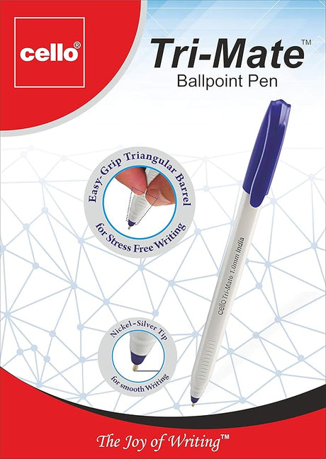 CELLO TRIMATE BALL PEN 1.0MM JAR OF 25PC BLUE - Al Kabayel Discount CentreCELLO TRIMATE BALL PEN 1.0MM JAR OF 25PC BLUEPens, Pencils & MarkersCELLOAl Kabayel Discount Centre