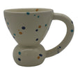 Ceramic Coffee Mug in White With Bright Blue and Yellow Dots – 200ml, Fun and Cheerful Design for Tea, Coffee, or Milk - Al Kabayel Discount CentreCeramic Coffee Mug in White With Bright Blue and Yellow Dots – 200ml, Fun and Cheerful Design for Tea, Coffee, or MilkMugsAKDCAl Kabayel Discount Centre