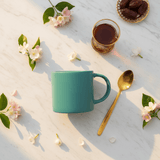 Ceramic Mug 300ml — Teal Green | Matte Finish | Everyday Luxury - Al Kabayel Discount CentreCeramic Mug 300ml — Teal Green | Matte Finish | Everyday LuxuryMugsAKDCAl Kabayel Discount Centre