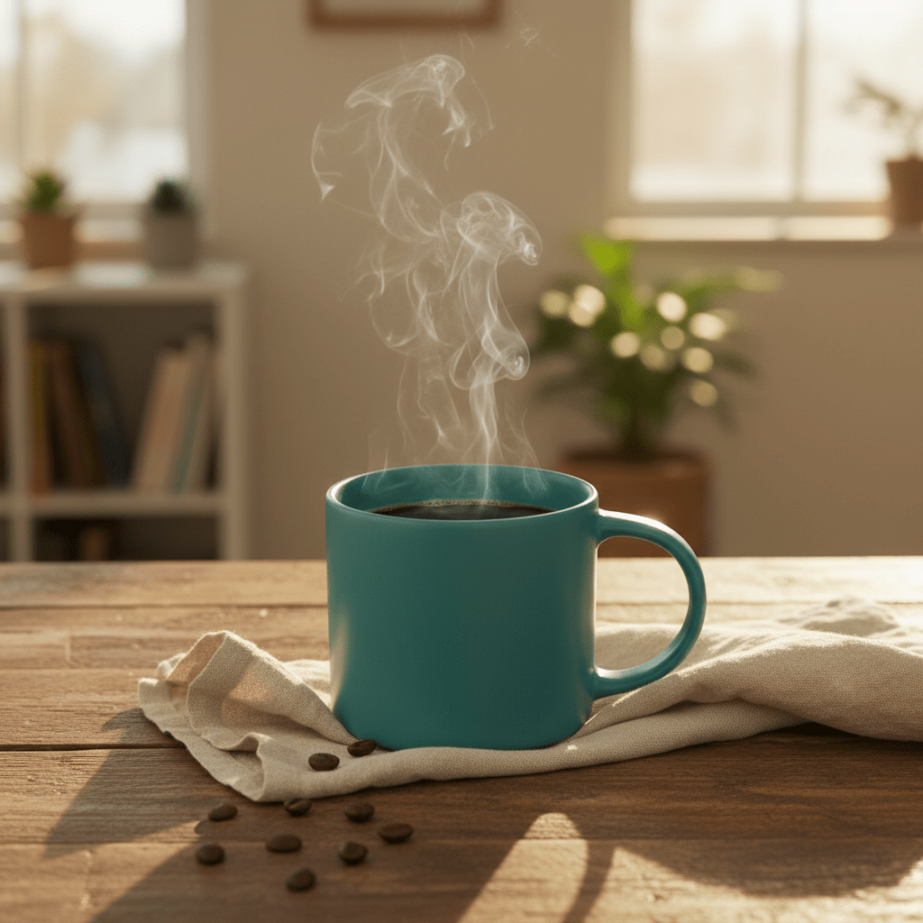 Ceramic Mug 300ml — Teal Green | Matte Finish | Everyday Luxury - Al Kabayel Discount CentreCeramic Mug 300ml — Teal Green | Matte Finish | Everyday LuxuryMugsAKDCAl Kabayel Discount Centre