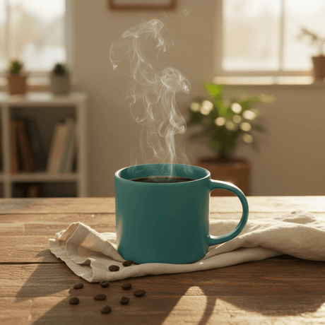 Ceramic Mug 300ml — Teal Green | Matte Finish | Everyday Luxury - Al Kabayel Discount CentreCeramic Mug 300ml — Teal Green | Matte Finish | Everyday LuxuryMugsAKDCAl Kabayel Discount Centre