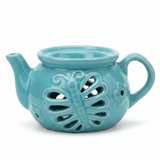 Ceramic Oil Burner Classic Teapot Design 7×7 cm - White / Blue - Al Kabayel Discount CentreCeramic Oil Burner Classic Teapot Design 7×7 cm - White / BlueHome Décor AccentsAKDCAl Kabayel Discount Centre
