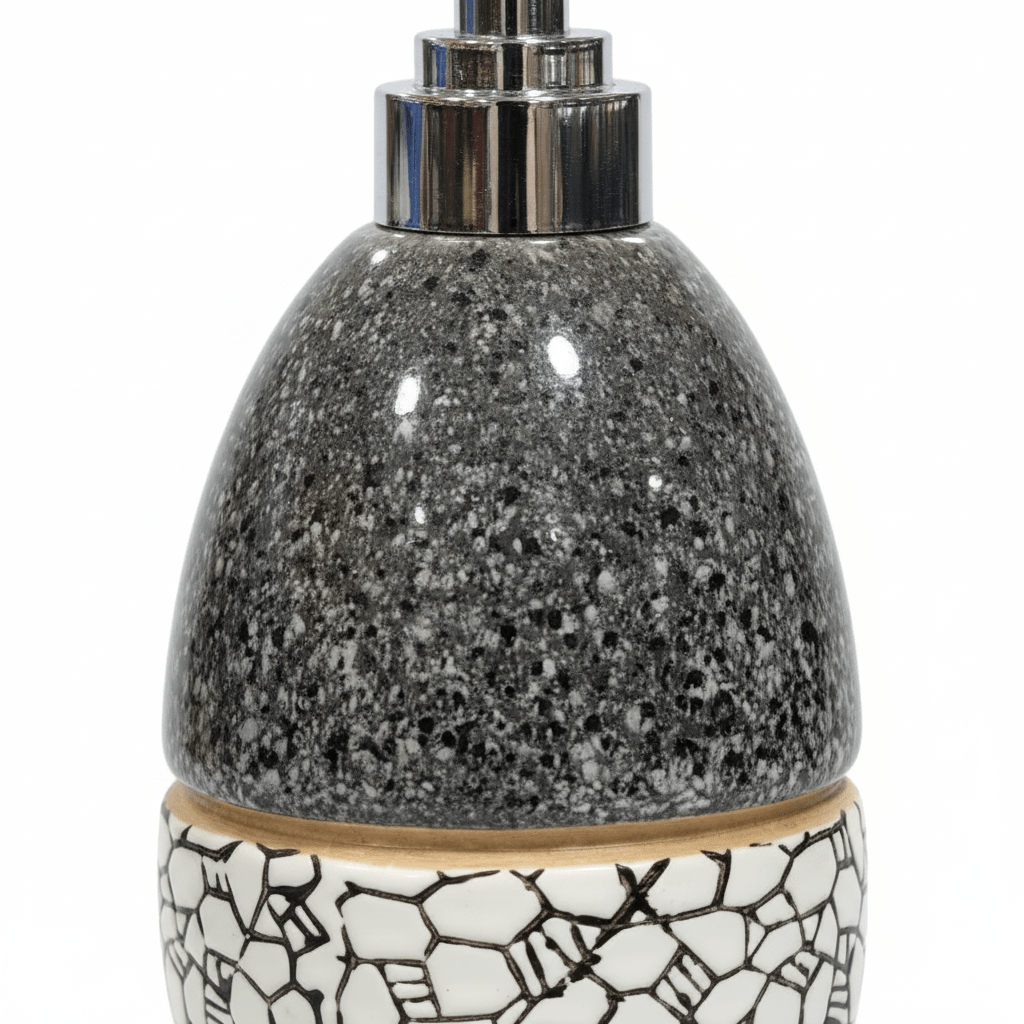 Ceramic & Plastic Liquid Soap Dispenser - 400ml - Al Kabayel Discount CentreCeramic & Plastic Liquid Soap Dispenser - 400mlHolders & DispensersAKDCAl Kabayel Discount Centre