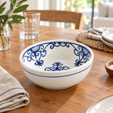 Slama Ceramic Bowl Off-White - 16cm