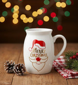 Cflower 400ml Ceramic Mug with Santa Claus Design – Classic White Christmas Mug for Hot Chocolate & Gifting - Al Kabayel Discount CentreCflower 400ml Ceramic Mug with Santa Claus Design – Classic White Christmas Mug for Hot Chocolate & GiftingMugsCFLOWERAl Kabayel Discount Centre