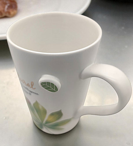 Cflower Porcelain Mug (White Colour) Nature Design 400ml - Al Kabayel Discount CentreCflower Porcelain Mug (White Colour) Nature Design 400mlMugsCFLOWERAl Kabayel Discount Centre