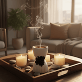 Chalk Incense Burner With Black Floral Accent- 10×6cm - White / Cream - Al Kabayel Discount CentreChalk Incense Burner With Black Floral Accent- 10×6cm - White / CreamIncense BurnersAKDCAl Kabayel Discount Centre