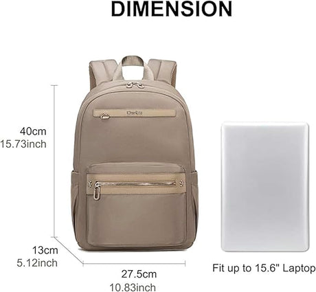 Chantria Backpack 27.5cm*13cm*40cm, 100% Polyester, Multifunctional Anti - Theft Lightweight Daypack, Khaki - CB00649 - Al Kabayel Discount CentreChantria Backpack 27.5cm*13cm*40cm, 100% Polyester, Multifunctional Anti - Theft Lightweight Daypack, Khaki - CB00649School BagsCHANTRIAAl Kabayel Discount Centre