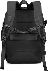 Chantria Expandable Premium Travel Backpack 29.5cm*23.5cm*44cm Water Resistant Multifunctional Backpack with Built in USB port and Headphone Jack for Women, Black - CB00606 - Al Kabayel Discount CentreChantria Expandable Premium Travel Backpack 29.5cm*23.5cm*44cm Water Resistant Multifunctional Backpack with Built in USB port and Headphone Jack for Women, Black - CB00606BackpacksCHANTRIAAl Kabayel Discount Centre