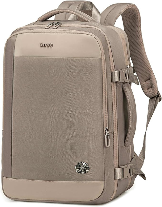 Chantria Expandable Premium Travel Backpack Water Resistant Multifunctional Backpack 29.5cm*23.5cm*44cm, 100% Polyester, Khaki - CB00606 - Al Kabayel Discount CentreChantria Expandable Premium Travel Backpack Water Resistant Multifunctional Backpack 29.5cm*23.5cm*44cm, 100% Polyester, Khaki - CB00606BackpacksCHANTRIAAl Kabayel Discount Centre