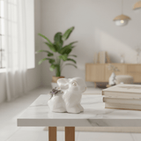 Charming White Ceramic Rabbit Table Accent with Colourful Flower Design for Modern Interiors – 10×12cm - Al Kabayel Discount CentreCharming White Ceramic Rabbit Table Accent with Colourful Flower Design for Modern Interiors – 10×12cmHome Décor AccentsAKDCAl Kabayel Discount Centre