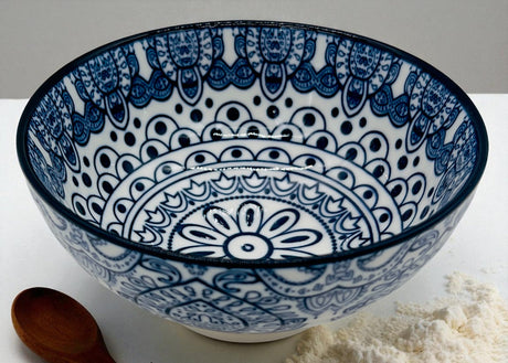 Che Brucia Ceramic Round Bowl 4.75", Blue Floral Pattern - Al Kabayel Discount CentreChe Brucia Ceramic Round Bowl 4.75", Blue Floral PatternBowlsCHE BRUCIAAl Kabayel Discount Centre