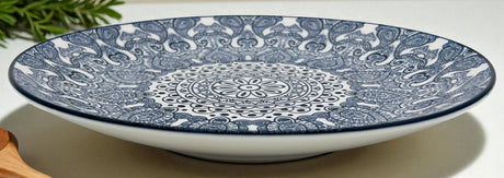 Che Brucia Ceramic Round Dinner Plate 10.5", Blue Floral Pattern - Al Kabayel Discount CentreChe Brucia Ceramic Round Dinner Plate 10.5", Blue Floral PatternPlatesCHE BRUCIAAl Kabayel Discount Centre