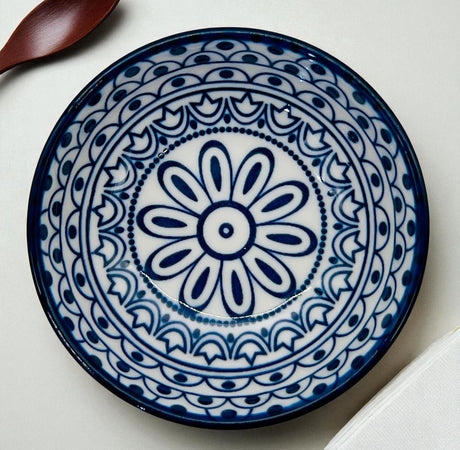 Che Brucia Ceramic Round Dish Bowl 3.5", Blue Floral Pattern - Al Kabayel Discount CentreChe Brucia Ceramic Round Dish Bowl 3.5", Blue Floral PatternBowlsCHE BRUCIAAl Kabayel Discount Centre
