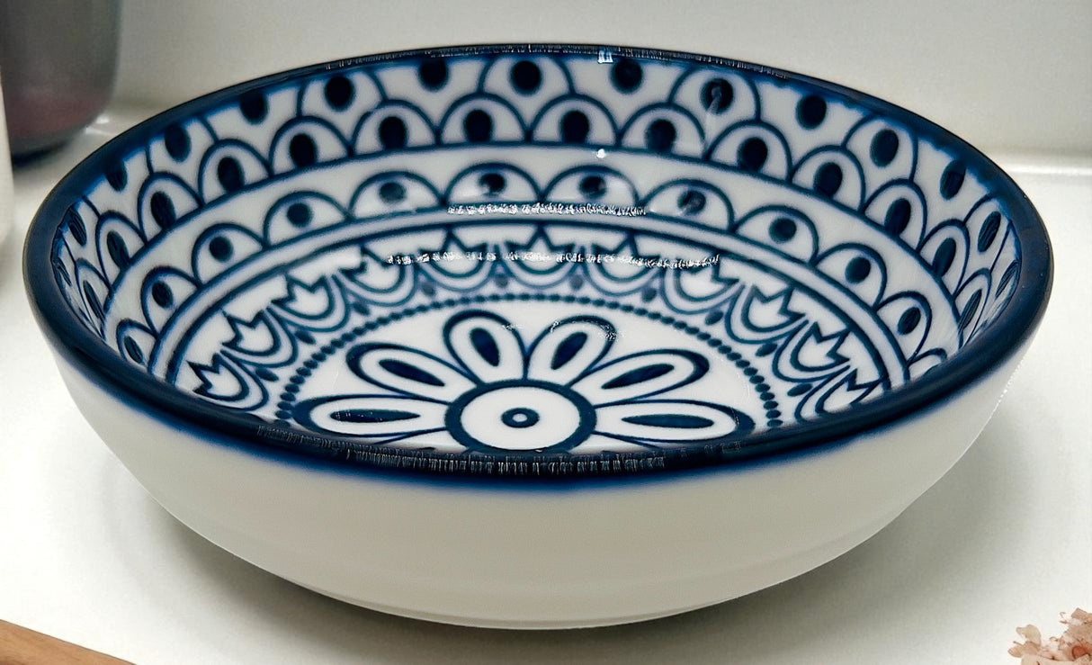 Che Brucia Ceramic Round Dish Bowl 3.5", Blue Floral Pattern - Al Kabayel Discount CentreChe Brucia Ceramic Round Dish Bowl 3.5", Blue Floral PatternBowlsCHE BRUCIAAl Kabayel Discount Centre