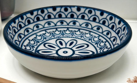 Che Brucia Ceramic Round Dish Bowl 3.5", Blue Floral Pattern - Al Kabayel Discount CentreChe Brucia Ceramic Round Dish Bowl 3.5", Blue Floral PatternBowlsCHE BRUCIAAl Kabayel Discount Centre