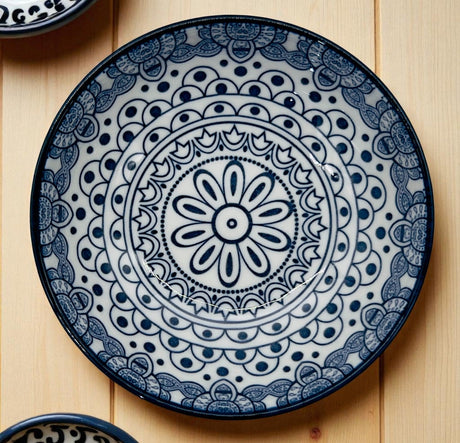 Che Brucia Ceramic Round Dish Bowl 5", Blue Floral Pattern - Al Kabayel Discount CentreChe Brucia Ceramic Round Dish Bowl 5", Blue Floral PatternBowlsCHE BRUCIAAl Kabayel Discount Centre