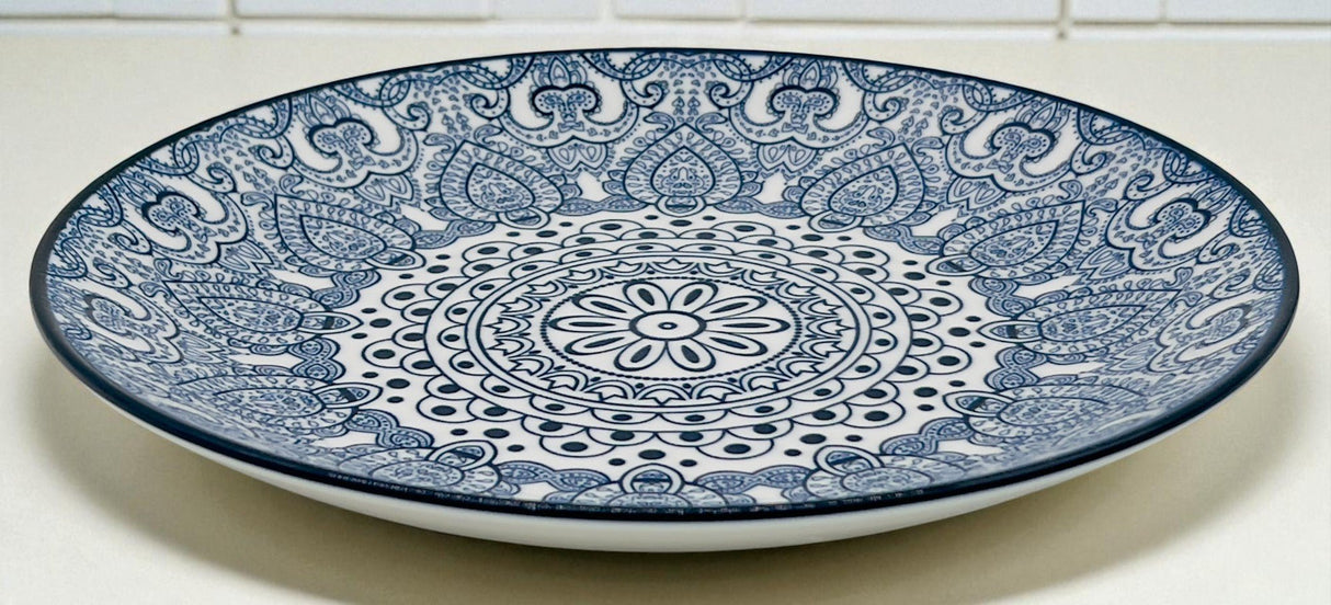 Che Brucia Ceramic Round Plate 9", Blue Floral Pattern - Al Kabayel Discount CentreChe Brucia Ceramic Round Plate 9", Blue Floral PatternPlatesCHE BRUCIAAl Kabayel Discount Centre