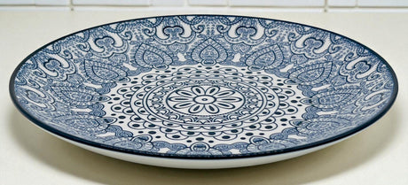 Che Brucia Ceramic Round Plate 9", Blue Floral Pattern - Al Kabayel Discount CentreChe Brucia Ceramic Round Plate 9", Blue Floral PatternPlatesCHE BRUCIAAl Kabayel Discount Centre