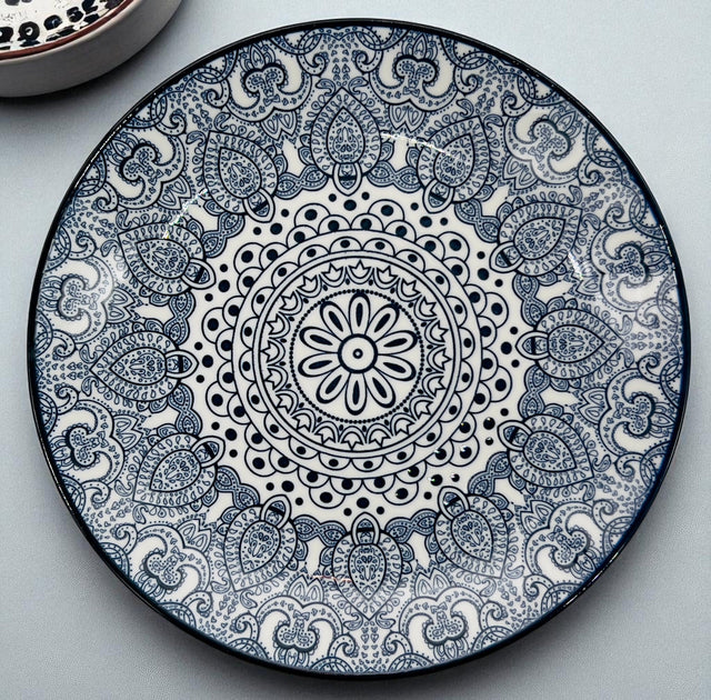 Che Brucia Ceramic Round Plate 9", Blue Floral Pattern - Al Kabayel Discount CentreChe Brucia Ceramic Round Plate 9", Blue Floral PatternPlatesCHE BRUCIAAl Kabayel Discount Centre