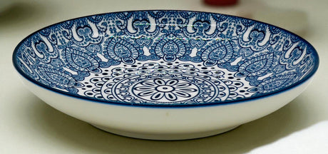 Che Brucia Ceramic Round Soup Plate 8.25", Blue Floral Pattern - Al Kabayel Discount CentreChe Brucia Ceramic Round Soup Plate 8.25", Blue Floral PatternPlatesCHE BRUCIAAl Kabayel Discount Centre