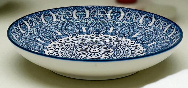 Che Brucia Ceramic Round Soup Plate 8.25", Blue Floral Pattern - Al Kabayel Discount CentreChe Brucia Ceramic Round Soup Plate 8.25", Blue Floral PatternPlatesCHE BRUCIAAl Kabayel Discount Centre