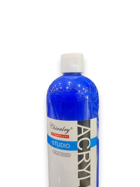 CHIVALRY Acrylic Colour Dark Blue 500ml - Al Kabayel Discount CentreCHIVALRY Acrylic Colour Dark Blue 500mlPaintsCHIVALRYAl Kabayel Discount Centre