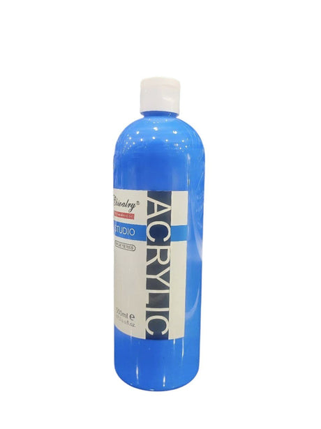 CHIVALRY Acrylic Colour Light Blue 500ml - Al Kabayel Discount CentreCHIVALRY Acrylic Colour Light Blue 500mlPaintsCHIVALRYAl Kabayel Discount Centre
