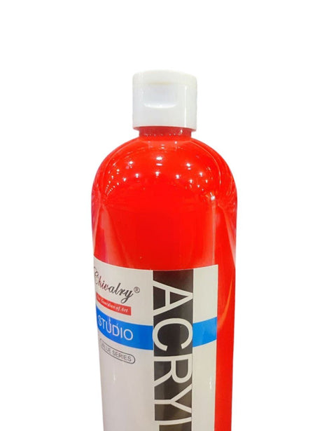 CHIVALRY Acrylic Colour Red 500ml - Al Kabayel Discount CentreCHIVALRY Acrylic Colour Red 500mlPaintsCHIVALRYAl Kabayel Discount Centre