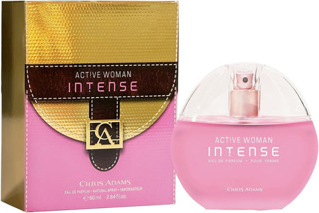 Chris Adams Active Woman Intense Eau De Perfume - 80ML - Al Kabayel Discount CentreChris Adams Active Woman Intense Eau De Perfume - 80MLPerfumesCHRIS ADAMSAl Kabayel Discount Centre