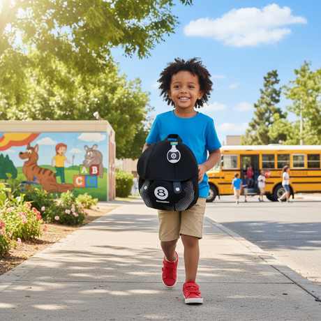 Chrisbella Black Soft Round School Bag 8-Ball Kids Backpack - 25×22cm - Al Kabayel Discount CentreChrisbella Black Soft Round School Bag 8-Ball Kids Backpack - 25×22cmSchool BagsCHRISBELLAAl Kabayel Discount Centre